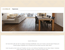 Tablet Screenshot of kelmo.de